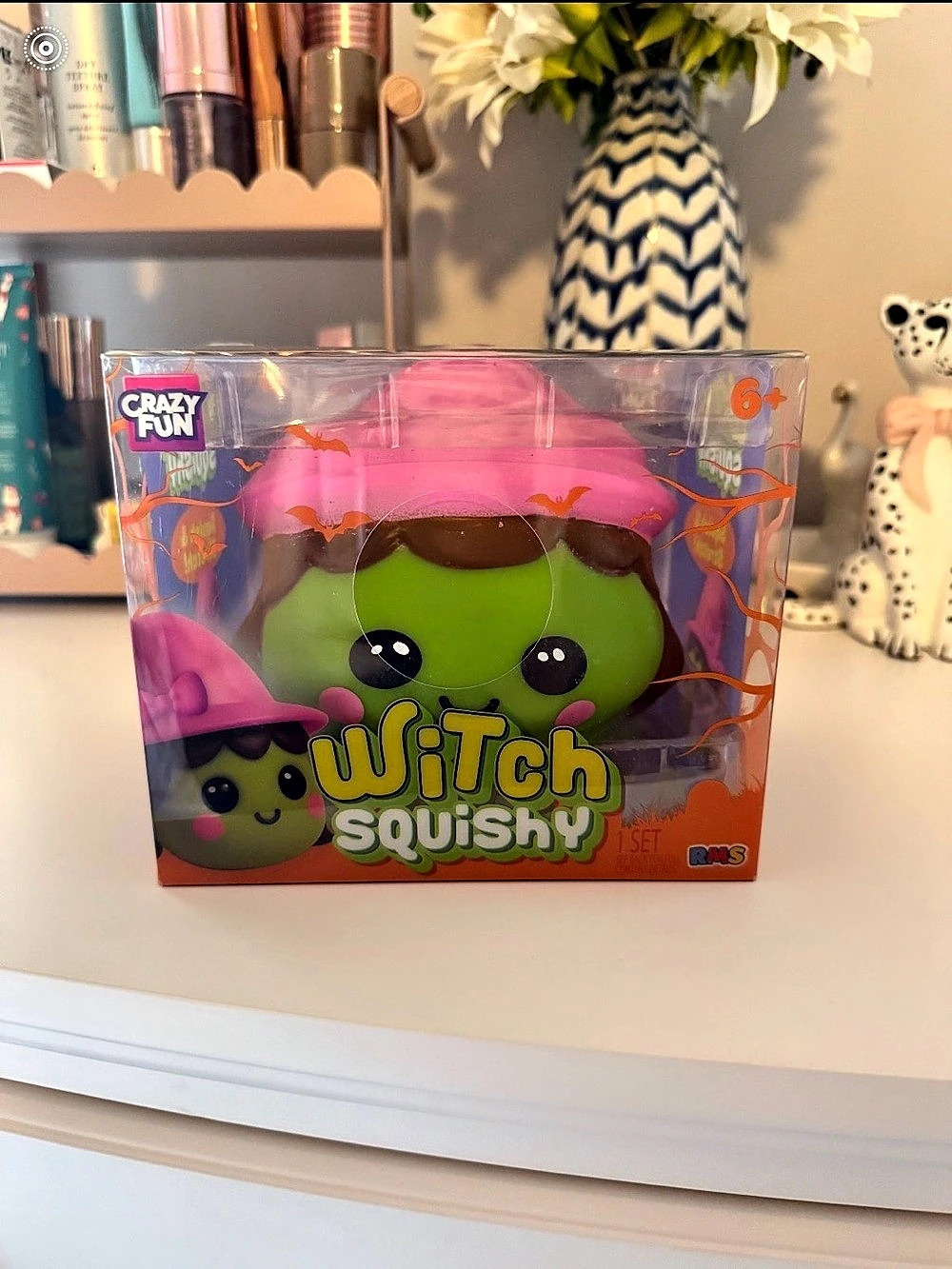Crazy Fun Witch Squishy Toy NWT